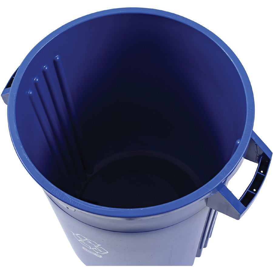Genuine Joe Heavy-Duty Trash Container - Top