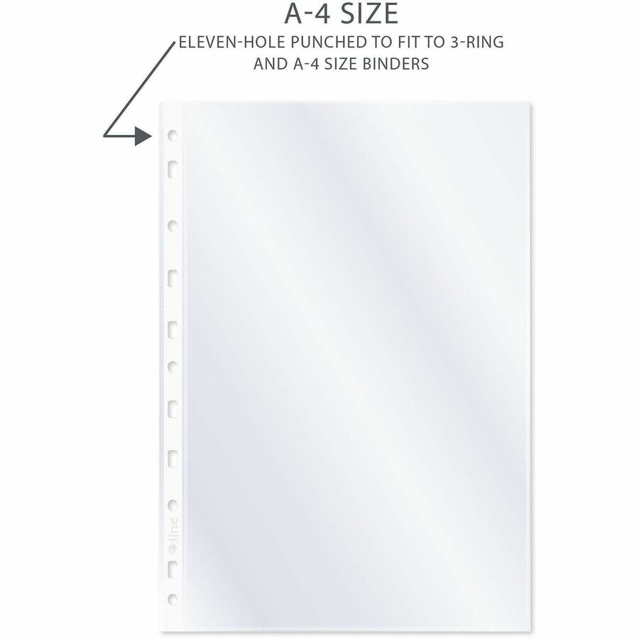 C-Line A4 Size Top-Loading Sheet Protectors - Alternate-Image5