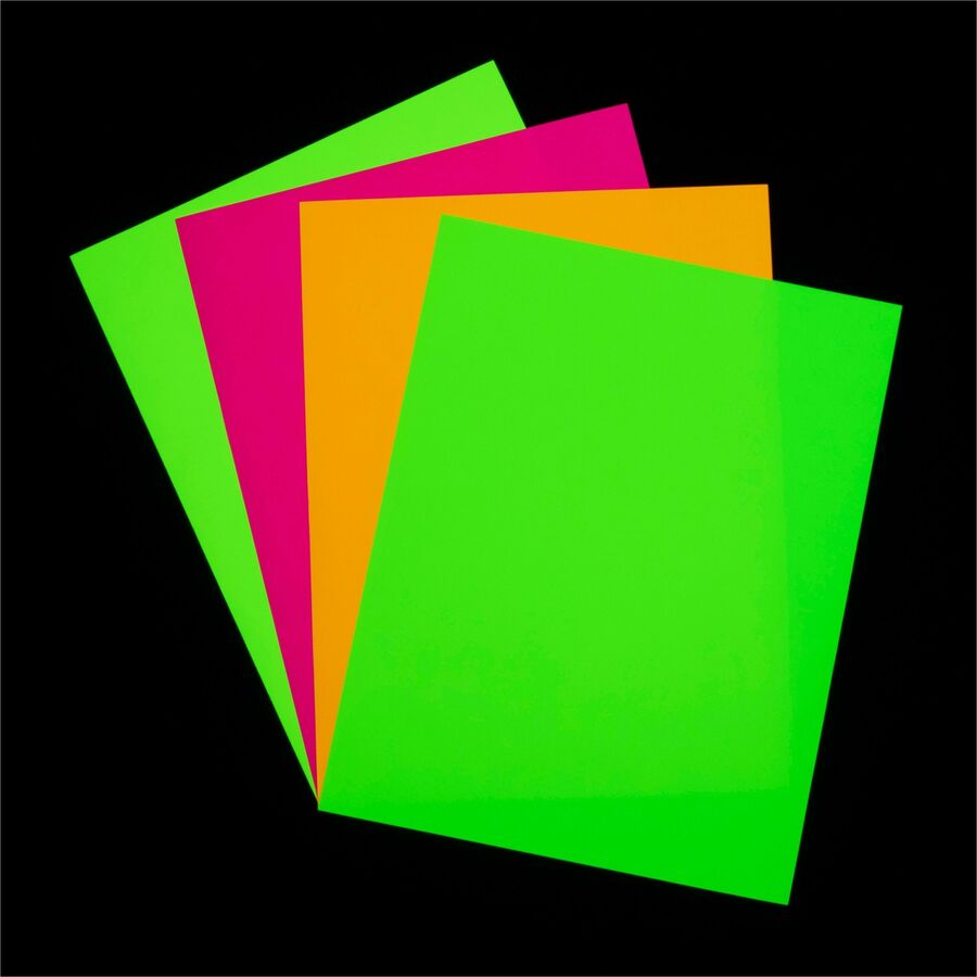 Pacon Neon Multipurpose Paper - Assorted - Alternate-Image2