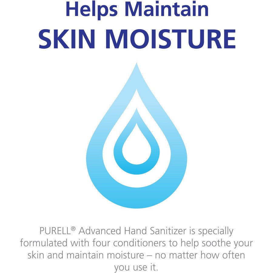 PURELL® Hand Sanitizer Foam Refill - Clean Scent - 1.27 quart - Skin - White - 2 / Carton