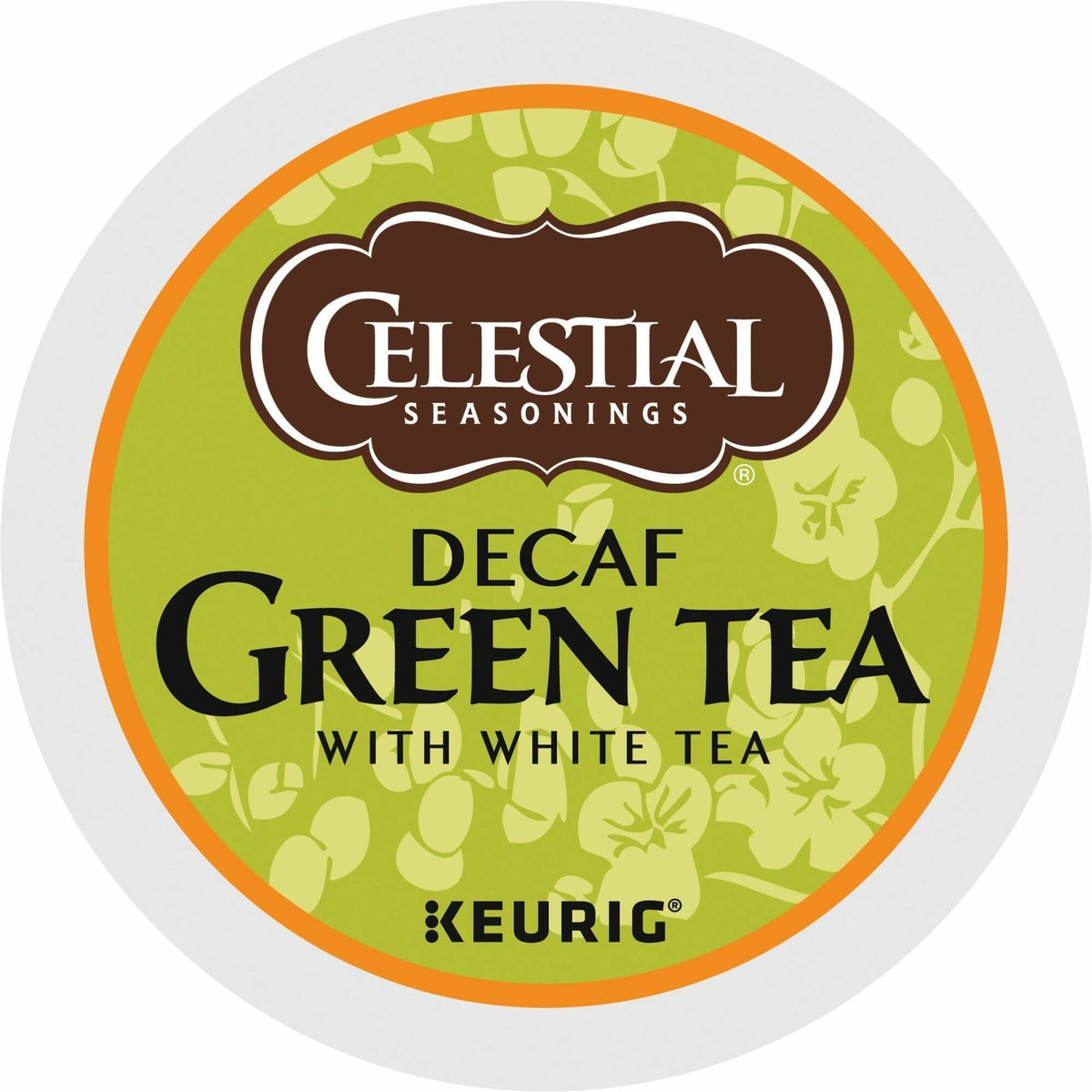 Celestial Seasonings® Decaf Green Tea K-Cup - Compatible with Keurig Brewer - Green Tea - 24 / Box