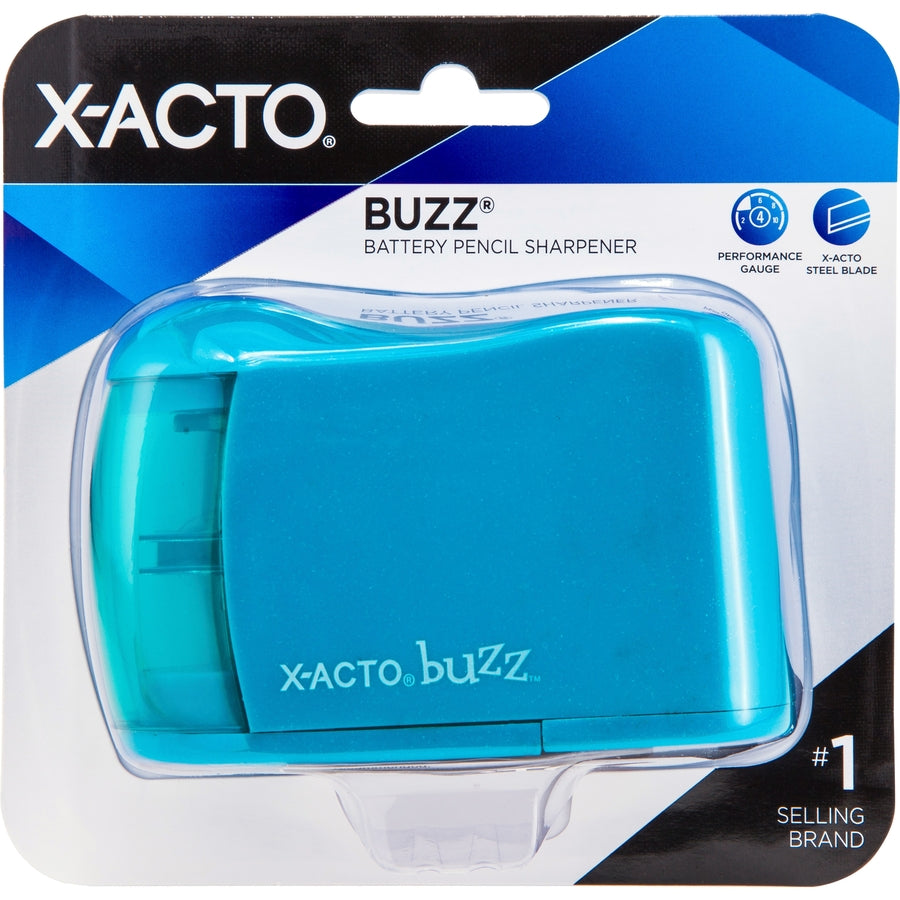 Elmer's Exacto Buzz Pencil Sharpener - Handheld - Assorted - 1 Each