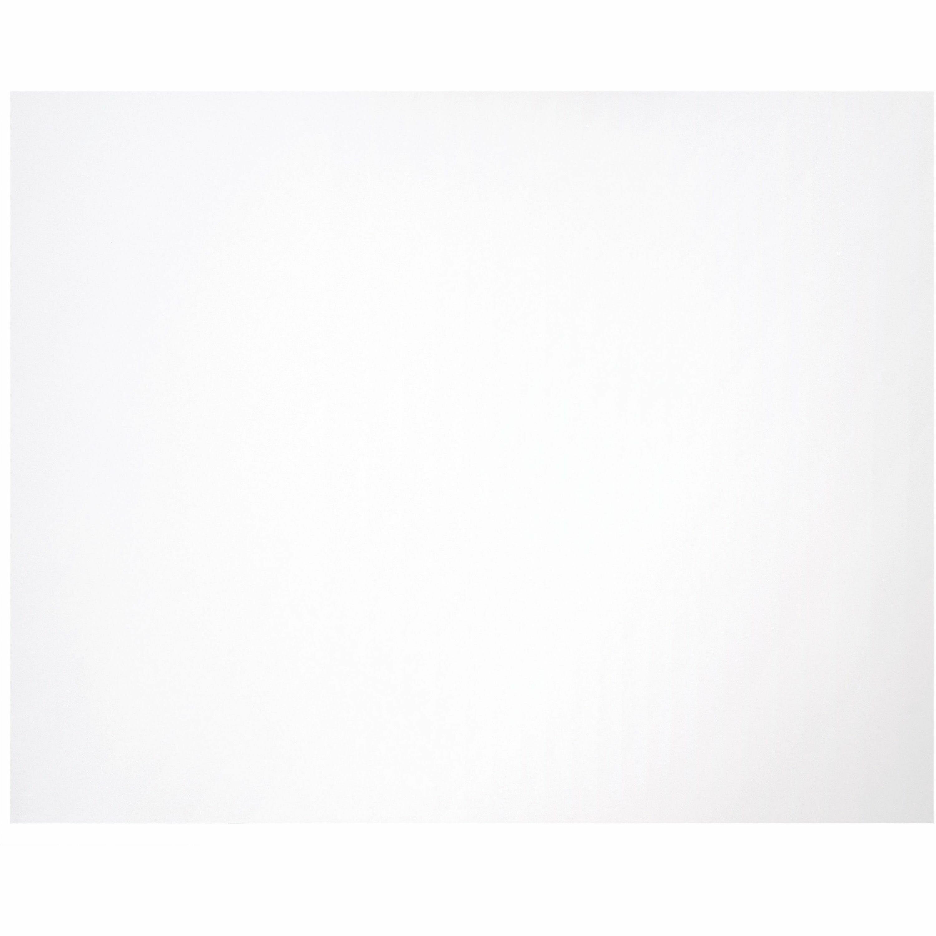 UCreate Coated Poster Board - Printing - 22" Height x 28" Width x 1" Length - White - 100 / Carton