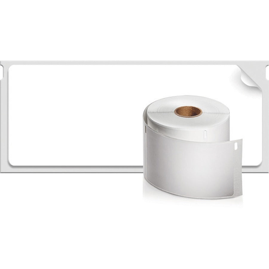 Dymo Large Address Labels - 1 2/5" Width x 3 1/2" Length - Rectangle - Inkjet - White - 260 / Roll - 2 / Box