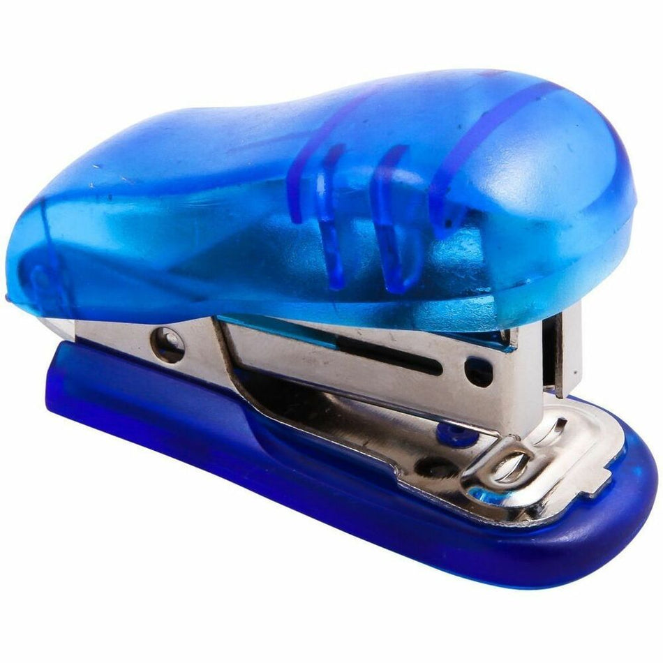 Baumgartens Mini Stapler Mini Assorted Colors - Holds Upto 65 Staple - Mini - Assorted - Plastic - 1 Each