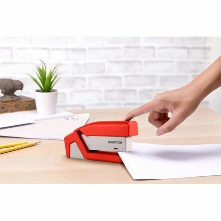 Bostitch InJoy Spring-Powered Antimicrobial Compact Stapler - Rear