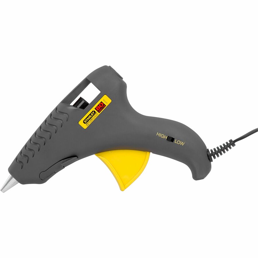 Stanley DualMelt Glue Gun - Standard Duty - Gray, Yellow