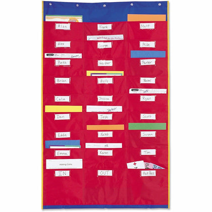 Learning Resources Storage Pocket Organization Station: Educational Tool for Ages 3-17 - Charts & Accessories