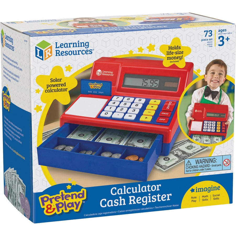 Pretend & Play Pretend Calculator/Cash Register - Theme/Subject: Learning - 3-8 Year