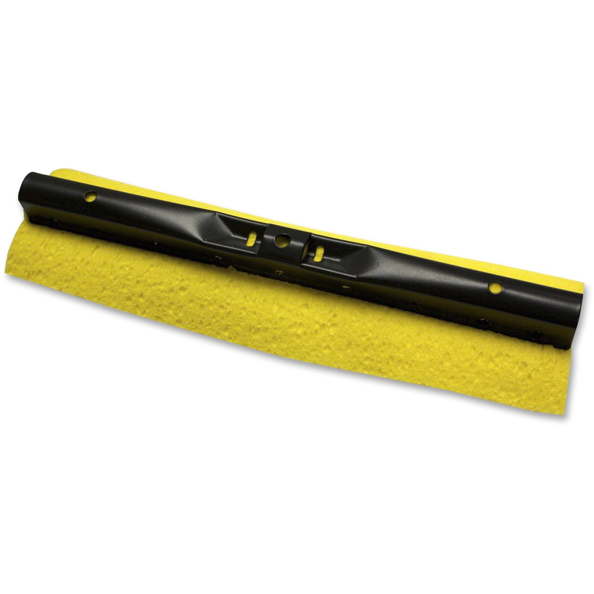 Rubbermaid Commercial Sponge Mop Replacement Head - 12" Length - Cellulose, Synthetic Sponge - Yellow - 1 Each