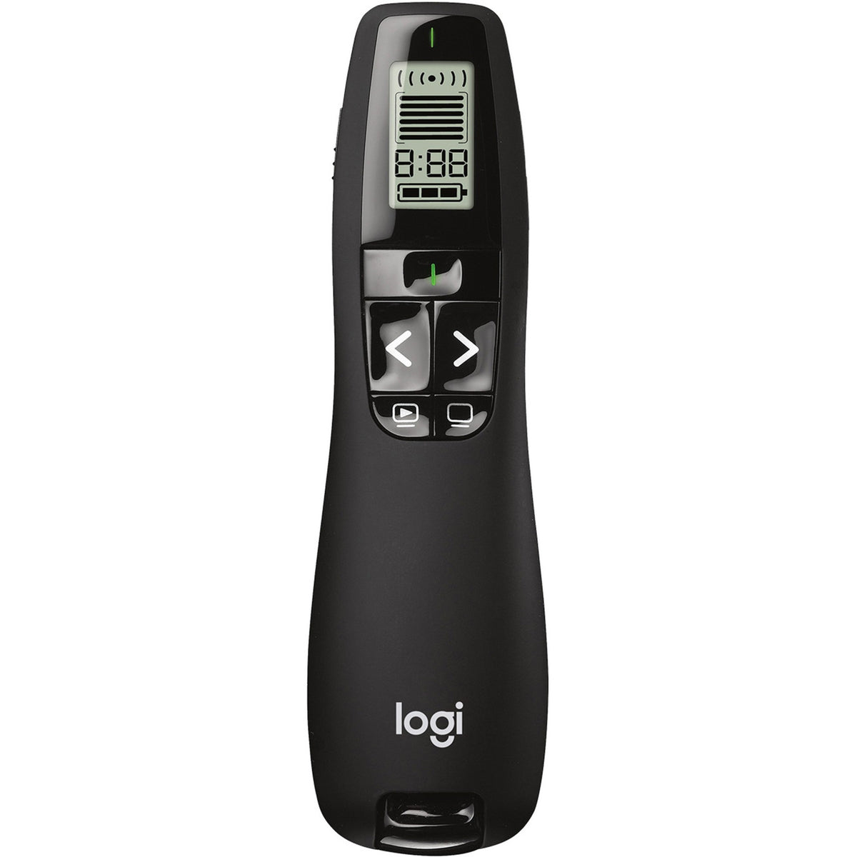 Logitech R800 Laser Presentation Remote - For Visual Presenter LCD - Radio Frequency - 100 ft Operating Distance - BatteryBlack - 1 Each