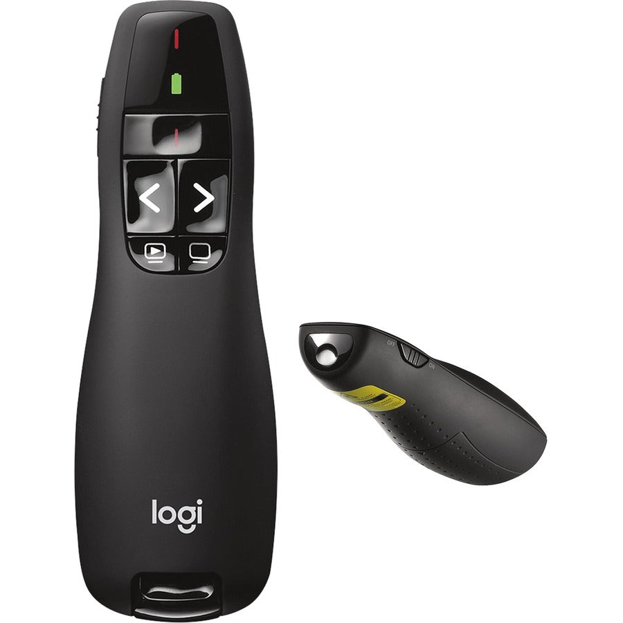 Logitech R400 Wireless Presenter: Laser Pointer for Smooth Presentations - Pointers