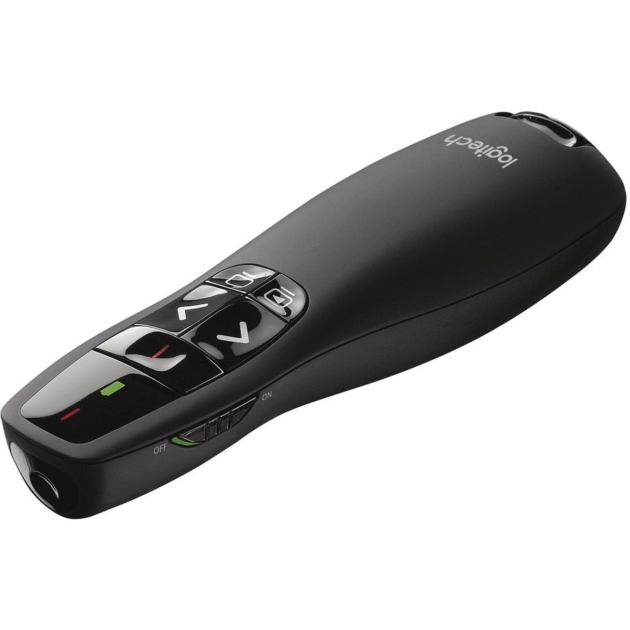 Logitech R400 Wireless Presenter: Laser Pointer for Smooth Presentations - Pointers