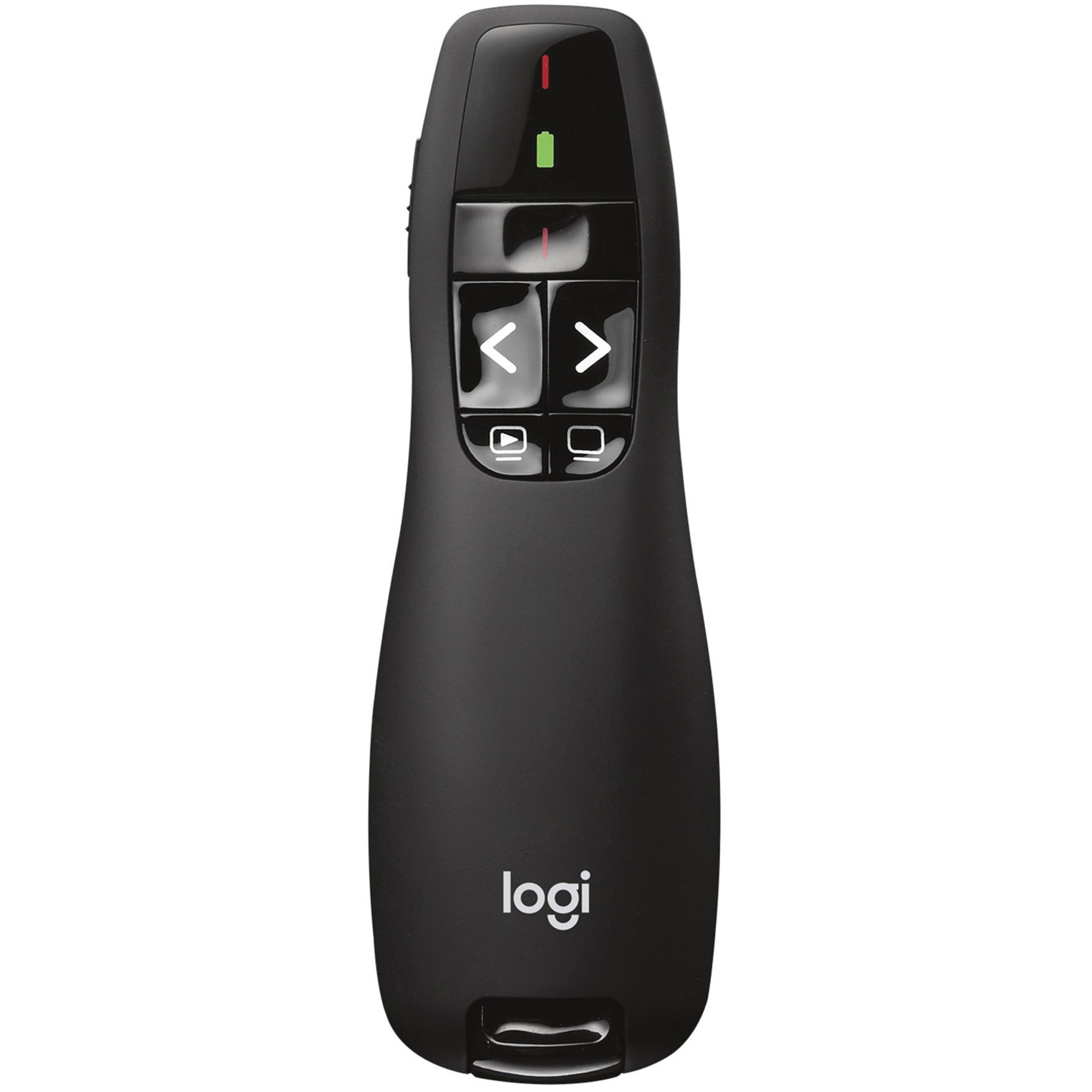 Logitech R400 Wireless Presenter: Laser Pointer for Smooth Presentations - Pointers