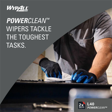 Wypall PowerClean L40 Extra Absorbent Towels - Bottom