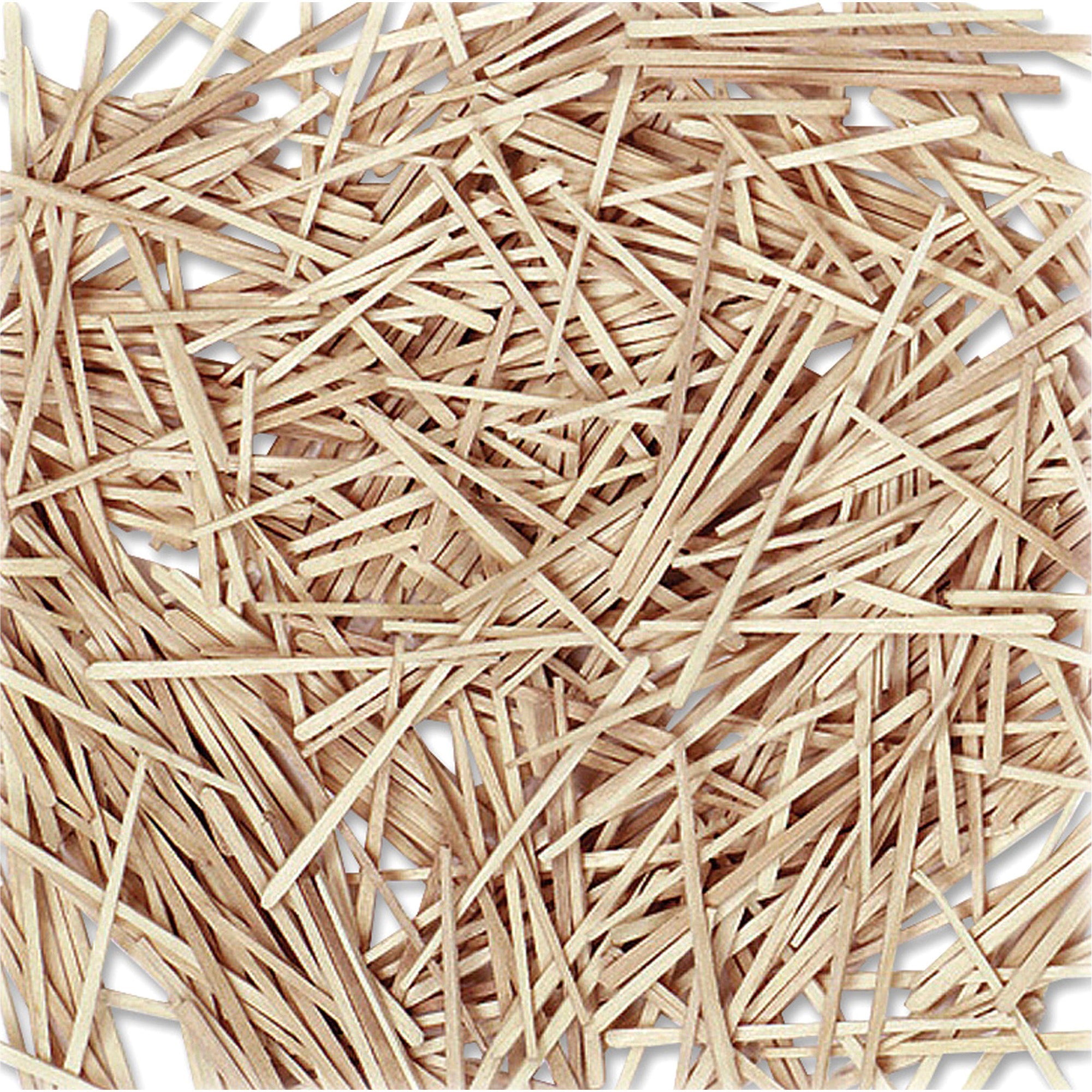 Creativity Street Flat Wood Toothpicks - Wood - Natural - 2500 / Box