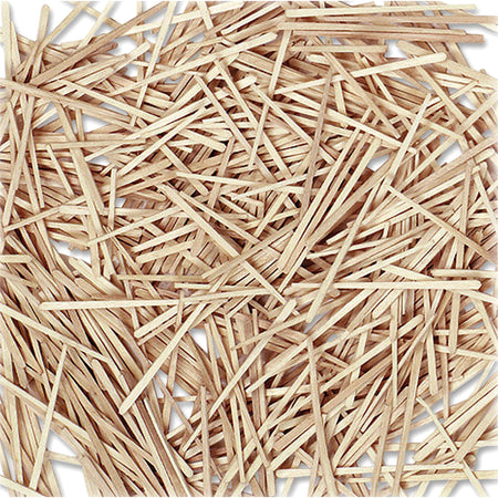 Creativity Street Flat Wood Toothpicks - Wood - Natural - 2500 / Box