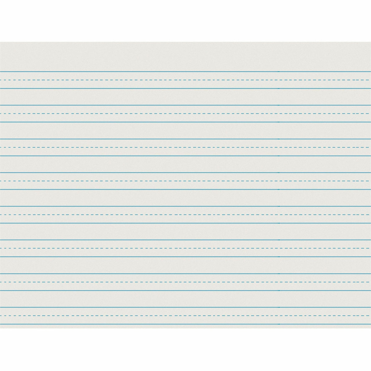 Pacon Skip - A - Line Ruled Newsprint - Letter - 500 Sheets - 0.50" Ruled - Letter - 11" x 8 1/2" Sheet Size - White Paper - 500 / Ream