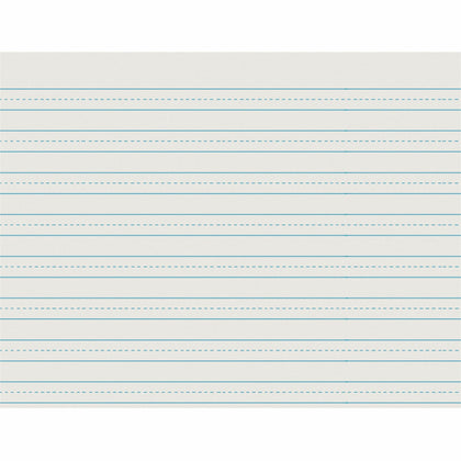 Pacon Skip-A-Line Ruled Newsprint: 0.50’’ - Letter Size - 500 Sheets - Handwriting Paper & Pads