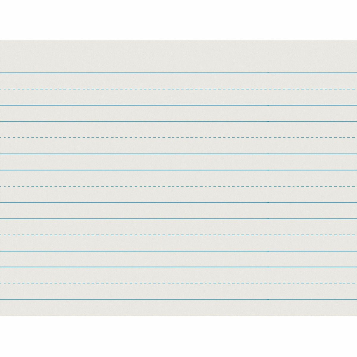Pacon Skip - A - Line Ruled Newsprint - Letter - 500 Sheets - Both Side Ruling Surface - 1" , 0.50" Ruled - Letter - 11" x 8 1/2" Sheet Size - White Paper - 500 / Ream
