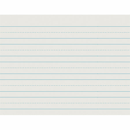 Pacon Skip - A - Line Ruled Newsprint - Letter - 500 Sheets - Both Side Ruling Surface - 1" , 0.50" Ruled - Letter - 11" x 8 1/2" Sheet Size - White Paper - 500 / Ream
