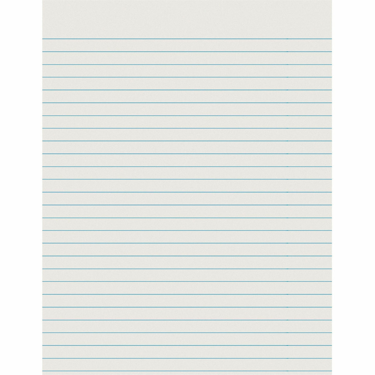 Pacon Ruled Newsprint Practice Paper - Letter - 500 Sheets - 0.37" Ruled - Letter - 8 1/2" x 11" Sheet Size - White Paper - 500 / Ream