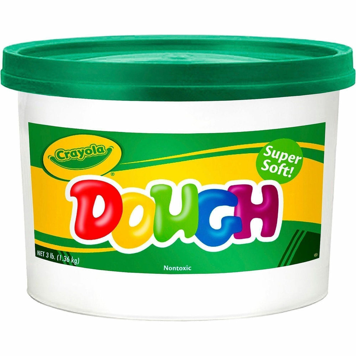 Crayola Super Soft Dough - Modeling, Fun and Learning - Green - 1 Each