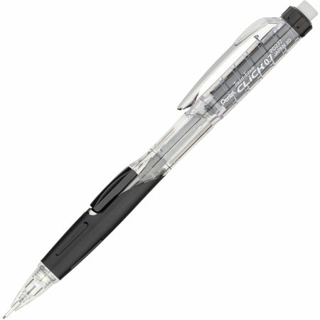 Pentel Twist-Erase Click Mechanical Pencil - Refillable 0.7mm Lead - Black Barrel - Pencils