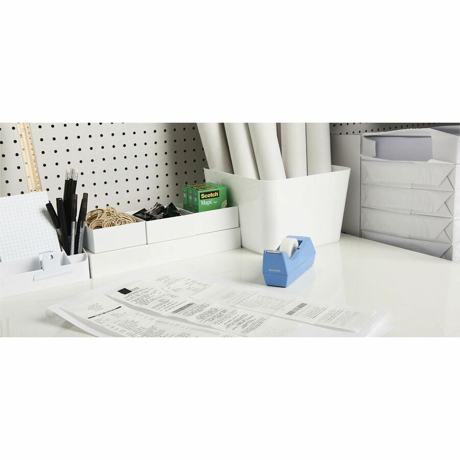 Scotch Magic Tape: 3/4"W, 27.78 yd - Matte Clear, Tear Resistant - 20/Pack