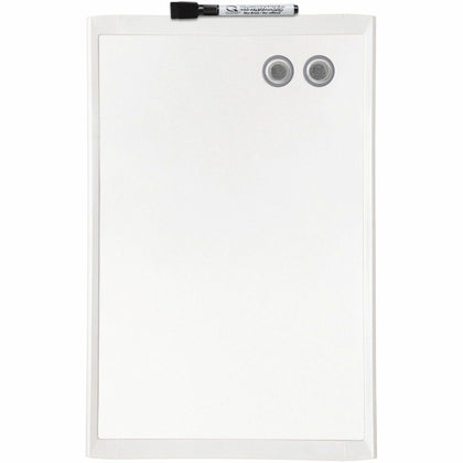 Quartet Decorative Whiteboard - 17’’x11’’ Stainless Steel Surface - Dry Erase Boards