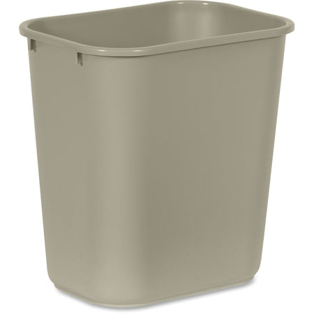 Rubbermaid Commercial Medium Deskside Wastebasket - Durable 28 QT Plastic Bin - Waste Containers & Lids
