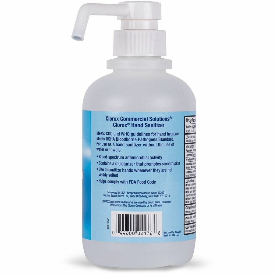 Clorox Commercial Solutions Hand Sanitizer - Right