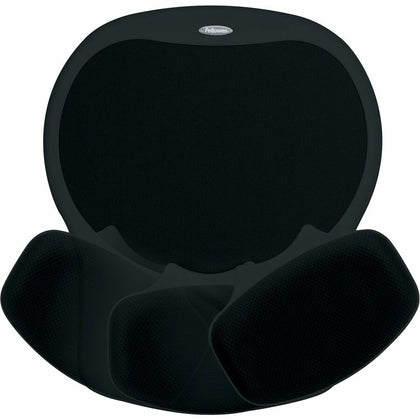 Fellowes Easy Glide Gel Wrist Rest/Mouse Pad - Ergonomic Support for Comfort