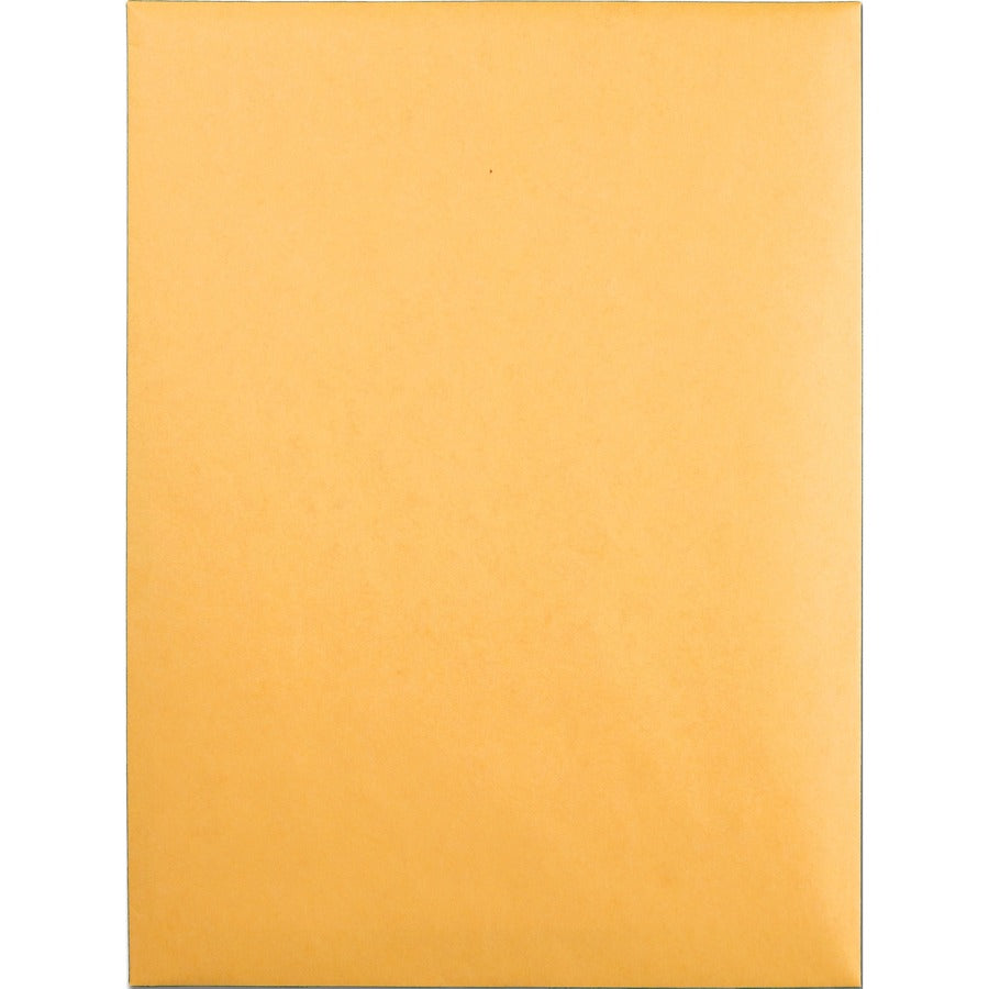 Quality Park 9 x 12 Postage Saving ClearClasp Envelopes with Reusable Redi-Tac Closure - 9" Width x 12" Length - 28 lb - Clasp - Kraft - 100 / Box