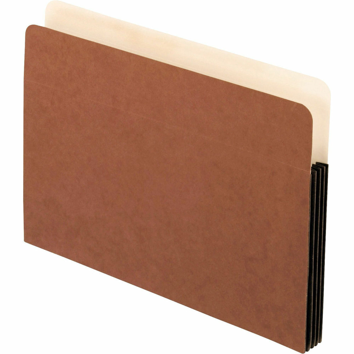 Pendaflex Letter Recycled File Pocket - 8 1/2" x 11" - 3 1/2" Expansion - 11 pt. - Redrope, Fiber - Red Fiber - 30% Recycled - 10 / Box