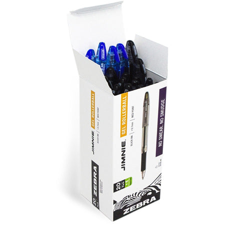 Zebra Pen Jimnie Soft Rubber Grip Gel Rollerball Pens - Alternate-Image2