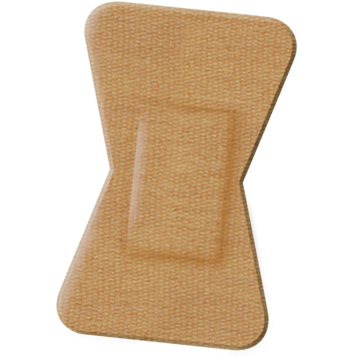 Medline Comfort Cloth Woven Finger Tip Bandage - 1.75" Width x 2" Length - Tan - 100 / Box