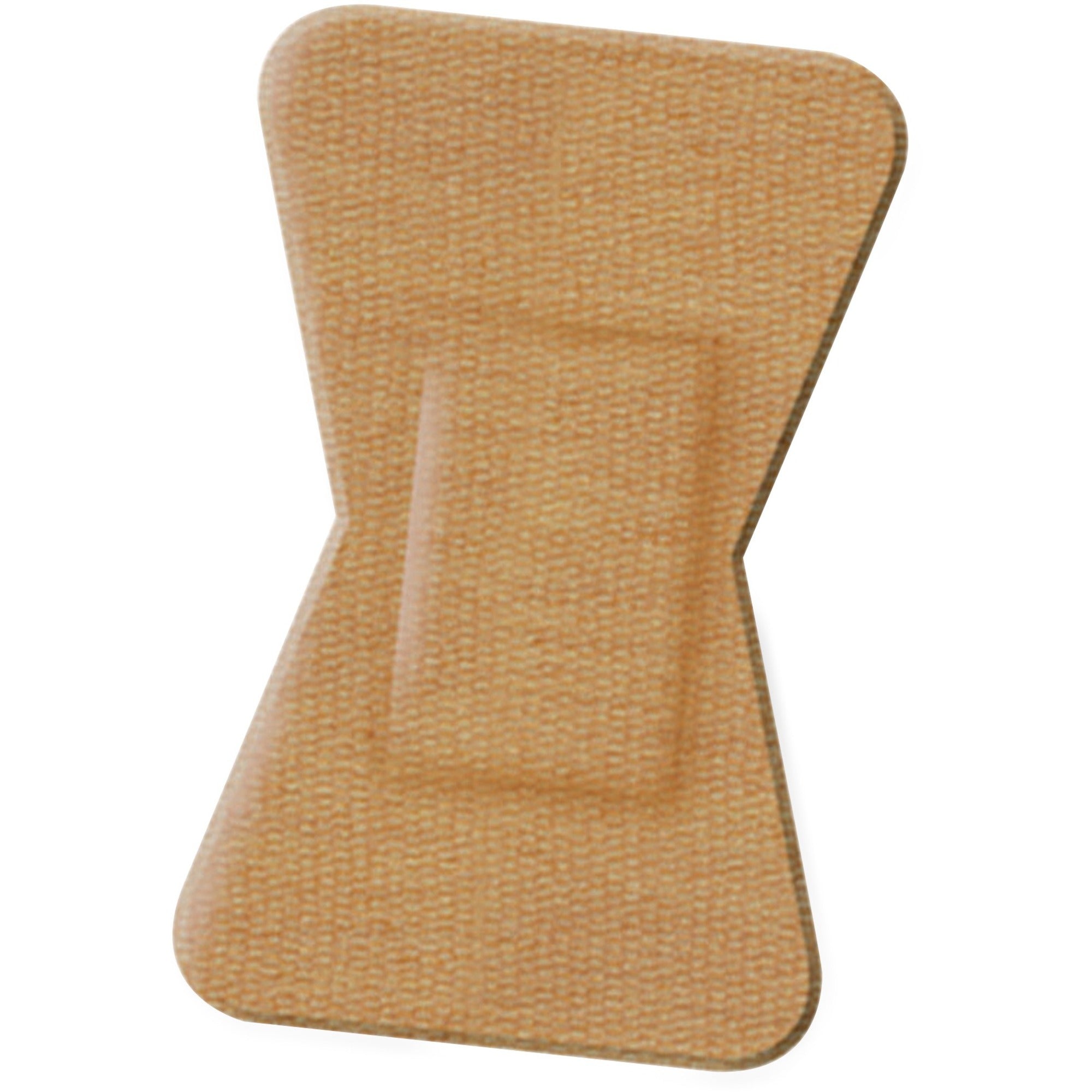 Medline Comfort Cloth Woven Finger Tip Bandage - 1.75" Width x 2" Length - Tan - 100 / Box