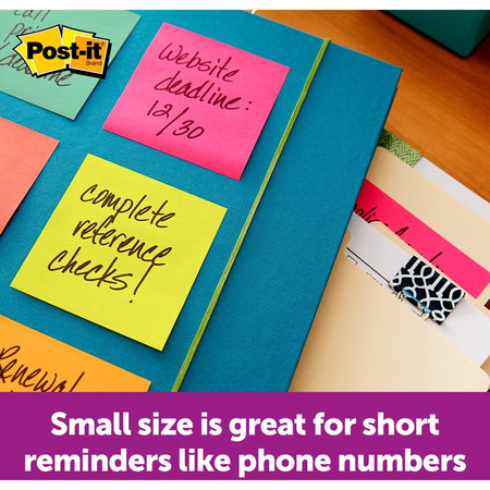 Post-it&reg; Dispenser Notes - Poptimistic Color Collection and Canary Yellow - Alternate-Image2