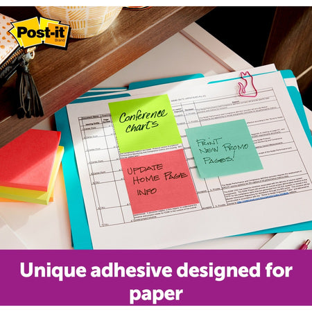 Post-it&reg; Dispenser Notes - Poptimistic Color Collection and Canary Yellow - Alternate-Image5