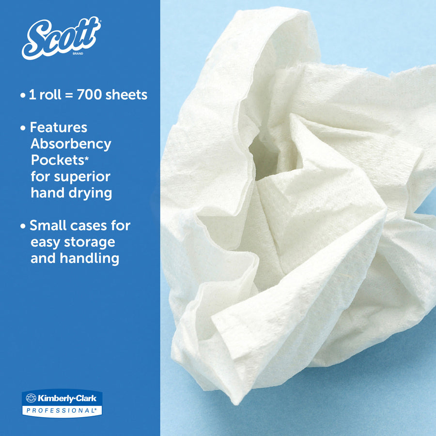 Scott Essential Roll Center Pull Towels with Fast-Drying Absorbency Pockets - Alternate-Image5