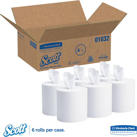 Scott Essential Roll Center Pull Towels with Fast-Drying Absorbency Pockets - Alternate-Image8