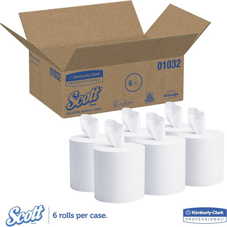 Scott Essential Roll Center Pull Towels with Fast-Drying Absorbency Pockets - Alternate-Image1
