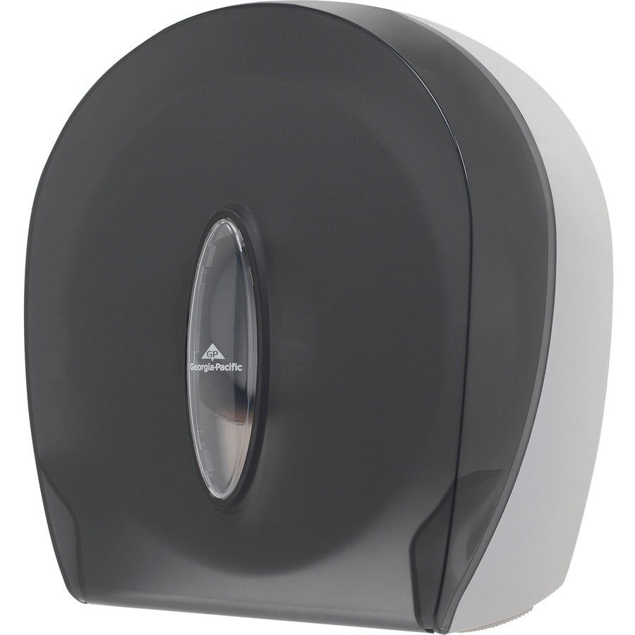 Georgia-Pacific 1-Roll Jumbo Jr. High-Capacity Toilet Paper Dispenser - Left