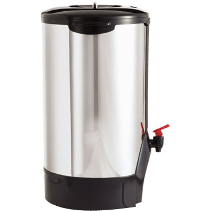 Coffee Pro 100-cup Commercial Urn/Coffeemaker - 100 Cup(s) - Multi-serve - Stainless Steel - Plastic Body