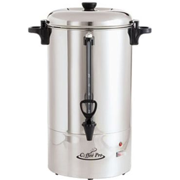 Coffee Pro Stainless Steel Commercial Percolating Urn - Alternate-Image1