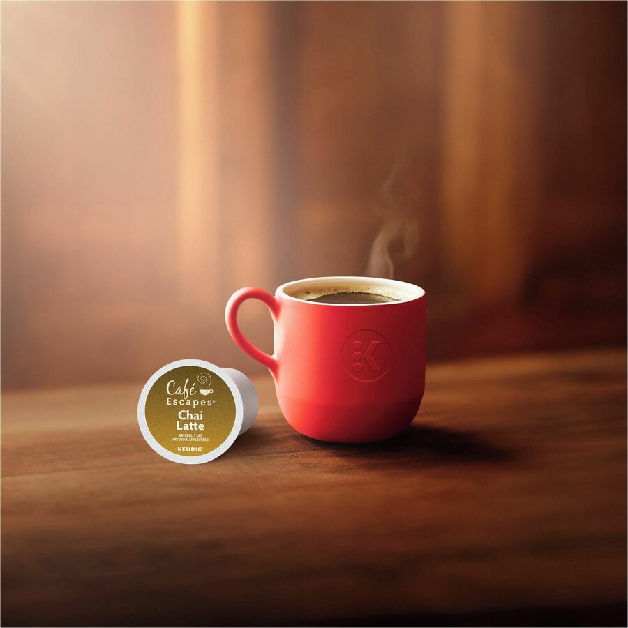 Caf&eacute; Escapes&reg; Chai Latte Single-Serve K-Cup Pods, 24 Count Black Tea K-Cup - Alternate-Image10
