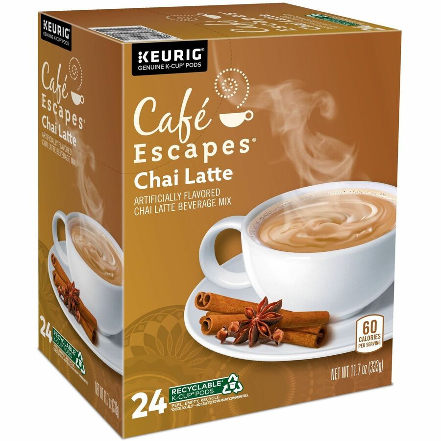 Caf&eacute; Escapes&reg; Chai Latte Single-Serve K-Cup Pods, 24 Count Black Tea K-Cup - Alternate-Image3