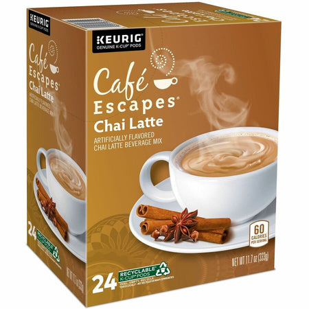 Caf&eacute; Escapes&reg; Chai Latte Single-Serve K-Cup Pods, 24 Count Black Tea K-Cup - Alternate-Image3
