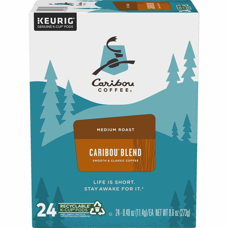 Caribou Coffee&reg; K-Cup Caribou Blend Coffee - Front
